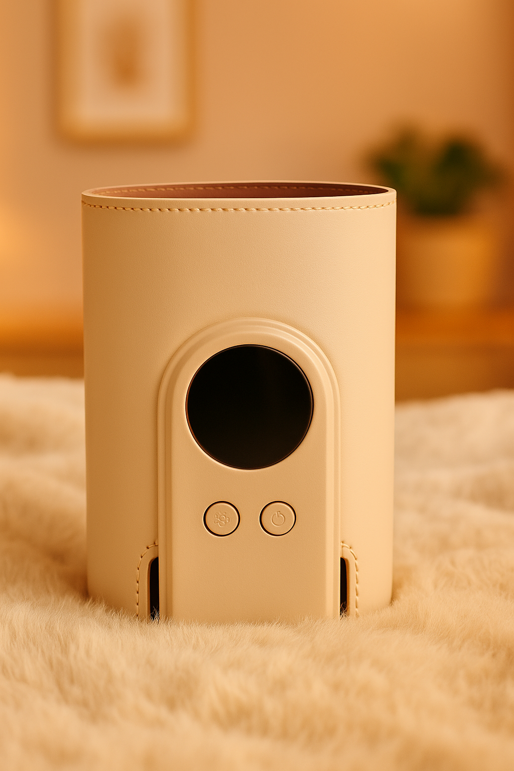 Baby B♡nd Draagbare Flesverwarmer – USB Oplaadbaar – Digitale Temperatuurweergave – Crème