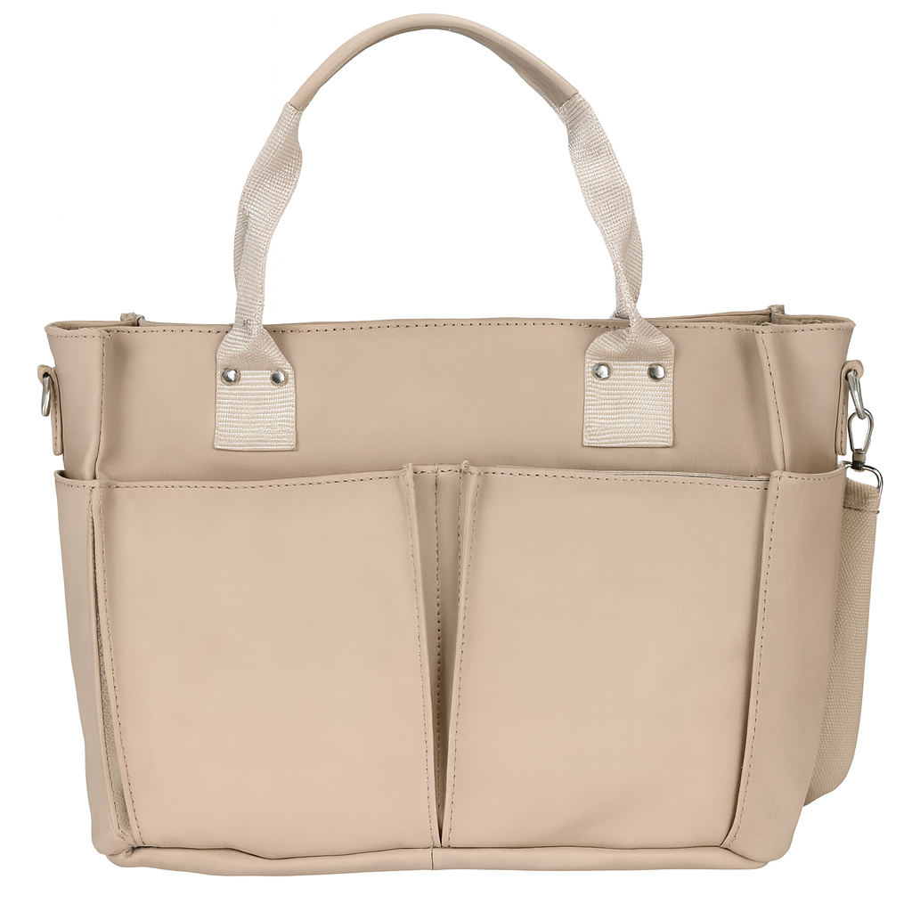 Baby B♡nd Dames Handtas – Zandkleur – Elegant & Tijdloos Design