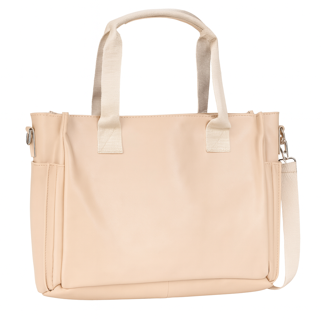 Baby B♡nd Dames Handtas – Zandkleur – Elegant & Tijdloos Design