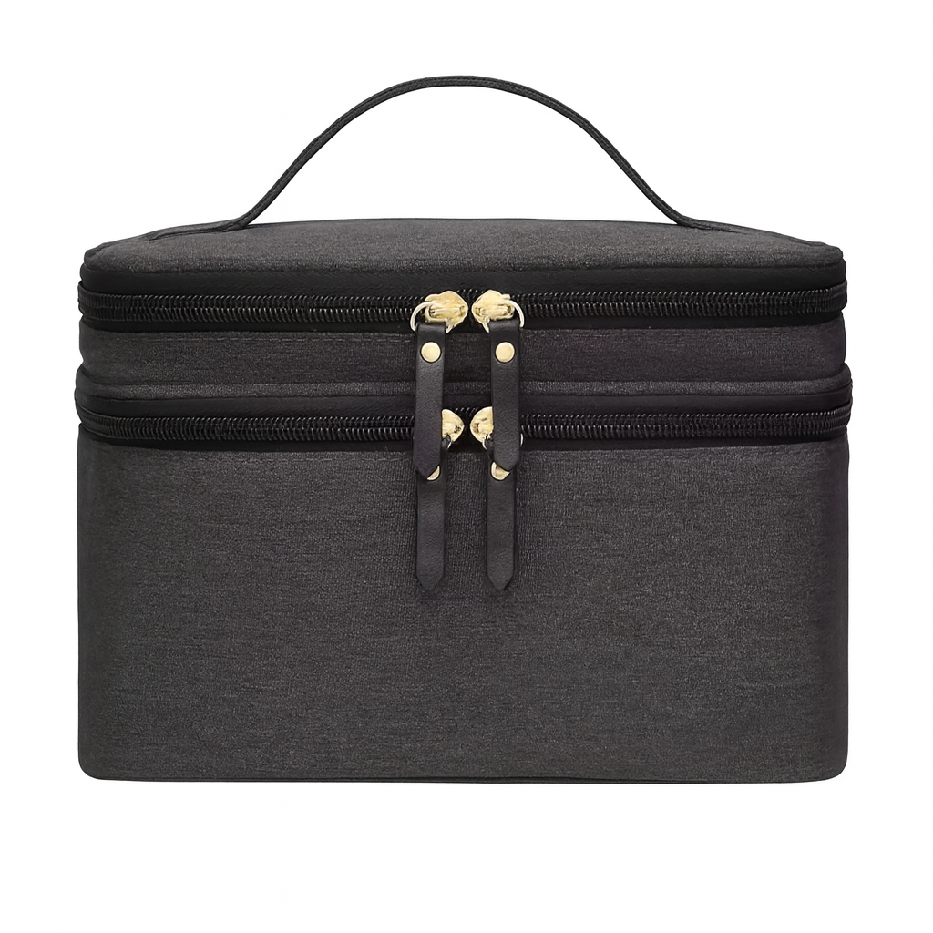 Baby B♡nd Luxe Koeltas voor Babyflesjes – Isolerend & Draagbaar – Grijs of Zwart