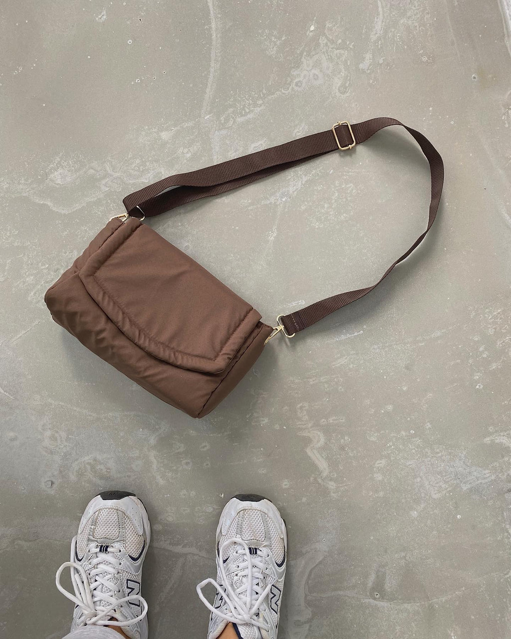 Luxe Gewatteerde Schoudertas – Babybond