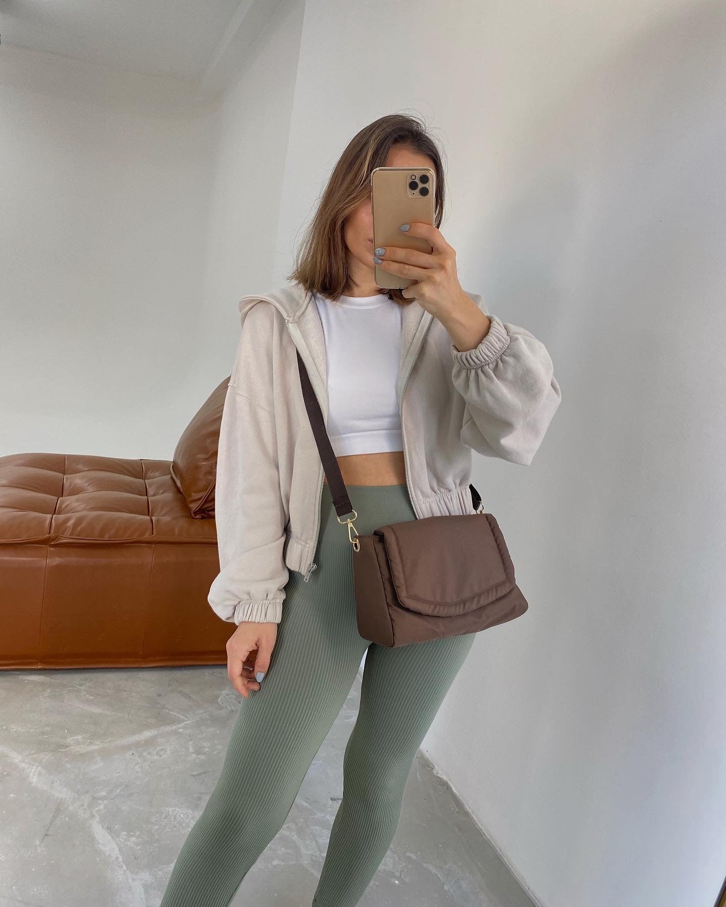 Luxe Gewatteerde Schoudertas – Babybond