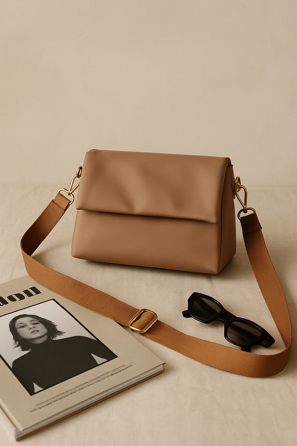 Crossbody Bag – Luxe Minimalistische Schoudertas in 4 Kleuren
