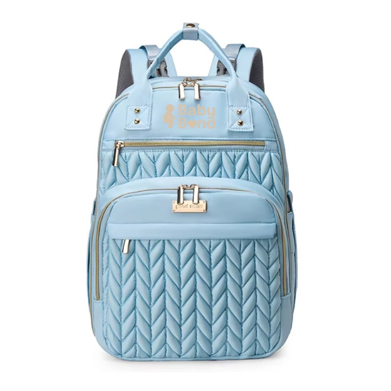 Baby B♡nd Luxe Luiertas – Multifunctionele Verzorgingstas met Verschoonmat & Thermovakken