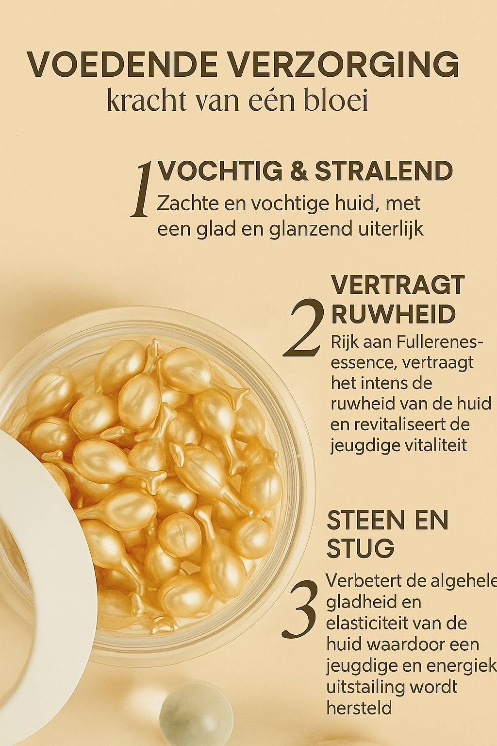 Verzorgende Essentie Capsules – Glow, Hydratatie & Stevigheid